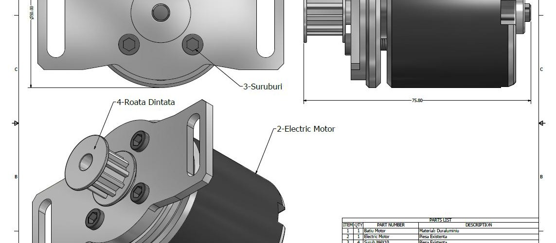 Proiecte in Autocad Cluj-Napoca, desene in Autocad Cluj-Napoca, schite in Autocad Cluj-Napoca, proiectare Cluj-Napoca, realizare desene tehnice de executie Cluj-Napoca si proiectare piese din diferite domenii in Cluj-Napoca! Executie desene tehnice Cluj-Napoca in Autodesk Inventor Professional si Autodesk Fusion. Proiectare Cluj-Napoca, proiectare piese si utilaje prototip pentru diferite domenii de activitate.