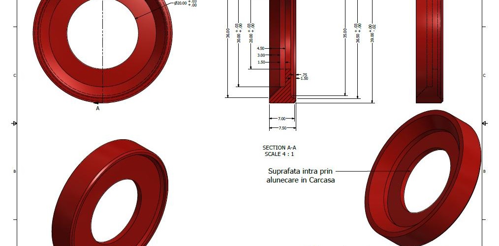 Proiecte in Autocad Cluj-Napoca, desene in Autocad Cluj-Napoca, schite in Autocad Cluj-Napoca, proiectare Cluj-Napoca, realizare desene tehnice de executie Cluj-Napoca si proiectare piese din diferite domenii in Cluj-Napoca! Executie desene tehnice Cluj-Napoca in Autodesk Inventor Professional si Autodesk Fusion. Proiectare Cluj-Napoca, proiectare piese si utilaje prototip pentru diferite domenii de activitate.